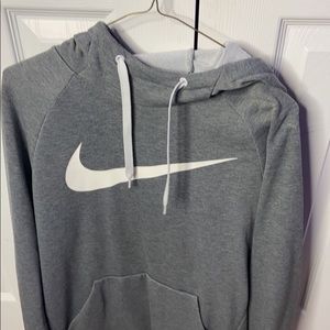 Grey Men's Nike Hoodie